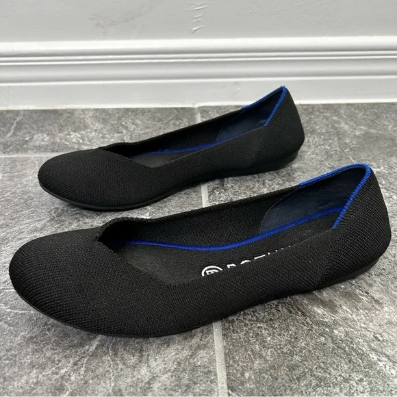 Rothy's Black Ballet Flats Size 8 - Picture 5 of 13